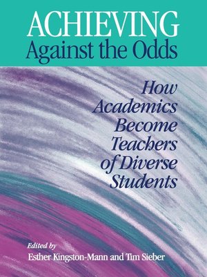 cover image of Achieving Against the Odds